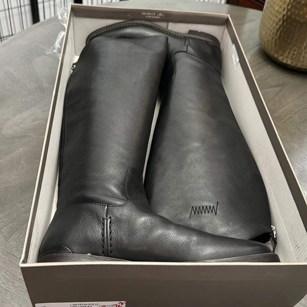 FRANCO SARTO Meyer Knee High Riding Boots (WIDE CALF)